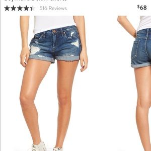 BLANKNYC Boyfriend Denim Shorts. Like new